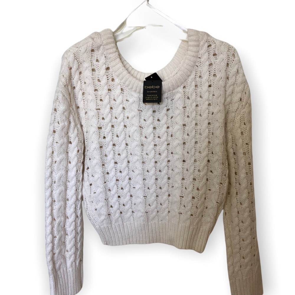 Bebe Drop Shoulder Batwing Top